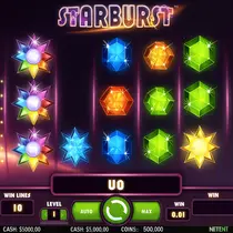 GQBetGames - Starburst Slot - NetEnt