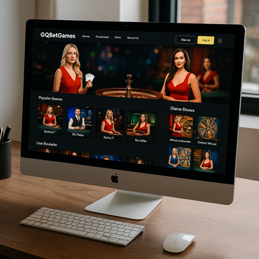GQBetGames - Desktop Platform Interface - Modern Design