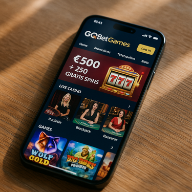 GQBetGames - Mobile Platform - Responsive Design